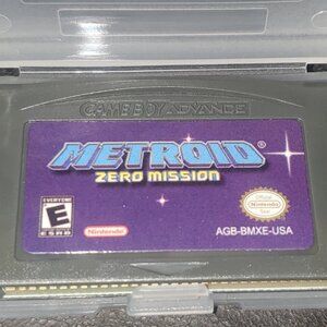 Metroid Zero Mission GBA Video Game Gameboy Advance